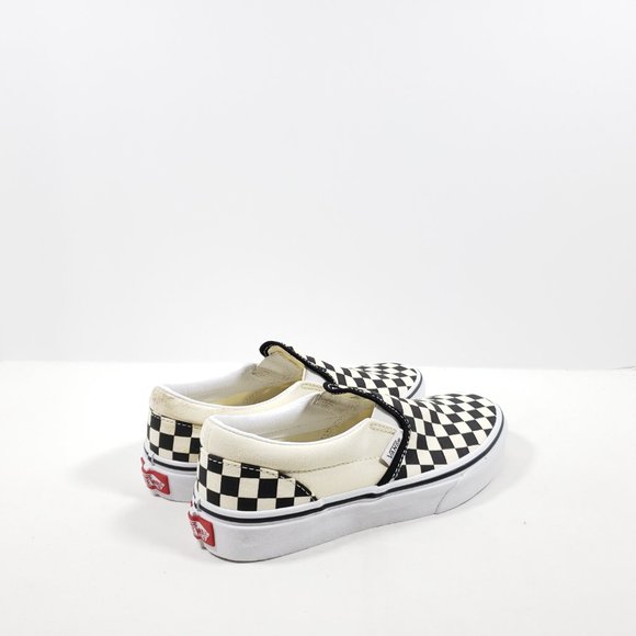 Vans Kids Checkerboard Slip on Shoes 3M - Picture 2 of 4
